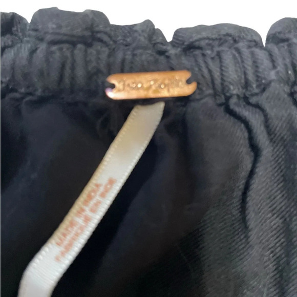 Free People Women Black Off The Shoulder Embroidery Dress - Picture 5 of 11